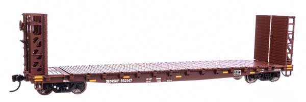 Walthers Walthers Mainline 5922 53' GSC Bulkhead Flatcar BNSF #552147 HO Scale 910-5922