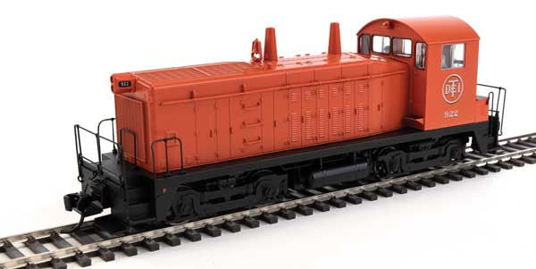 Walthers Walthers 20669 EMD SW7 DT&I - Detroit, Toledo & Ironton #922 (Phase II; orange, black) - DCC & Sound HO Scale