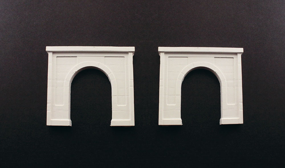 Woodland Scenics Woodland Scenics 1152 N Single Concrete Portal / 2pk
