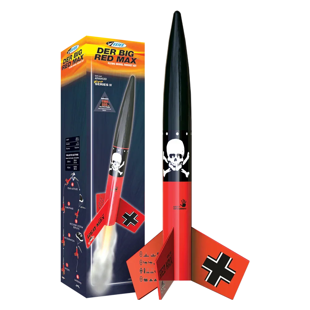 Estes Rockets Pro Series II Der Big Red Max 009721