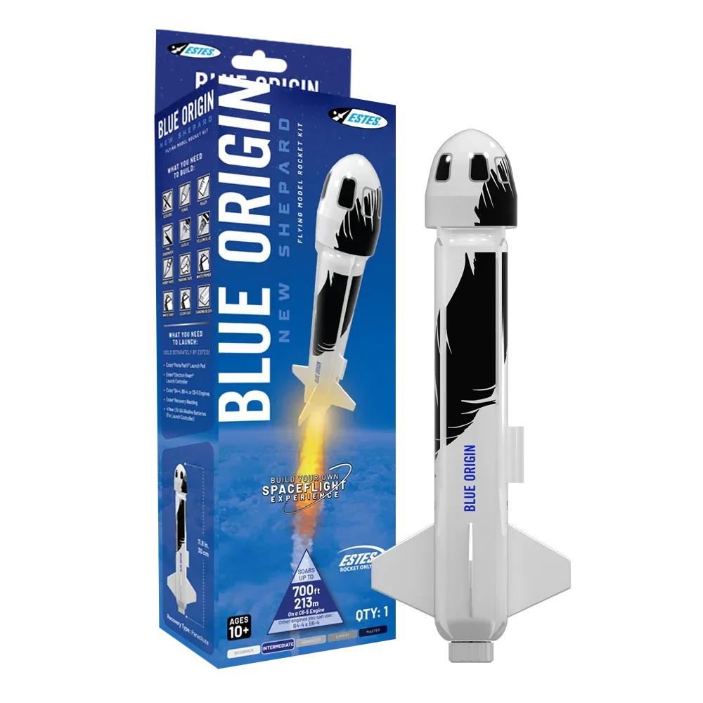 Estes Rockets Blue Origin New Shepard (Builders Kit) 007315