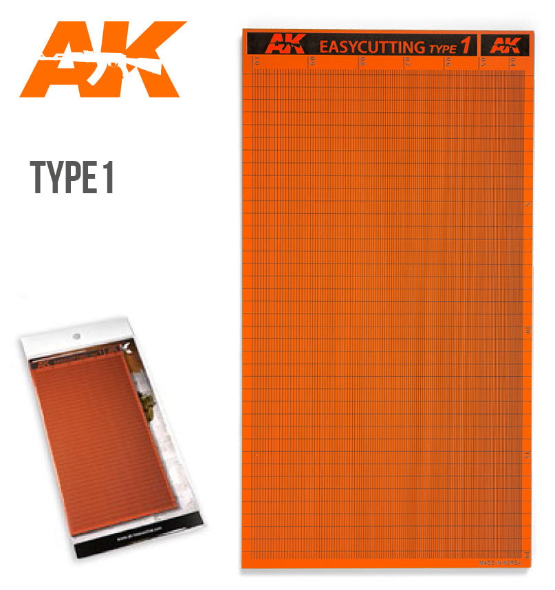 AK Interactive HOBBY TOOLS AK Interactive Tools Easy Cutting Type 1 Board