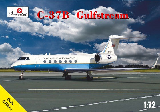 A Model From Russia MODEL AIRCRAFT A Model From Russia 1/72 C37B Gulfstream United States of America Jet Airliner Kit
