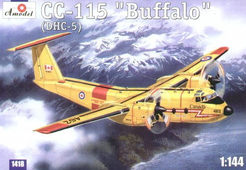 A Model From Russia MODEL AIRPLANES A Model From Russia 1/144 CC115 Buffalo (DHC5) Canadian AF Transport Aircraft Kit