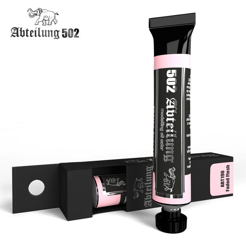 Abteilung 502 Paint - Oil Abteilung 502 190 Weathering Oil Paint Faded Flesh 20ml Tube