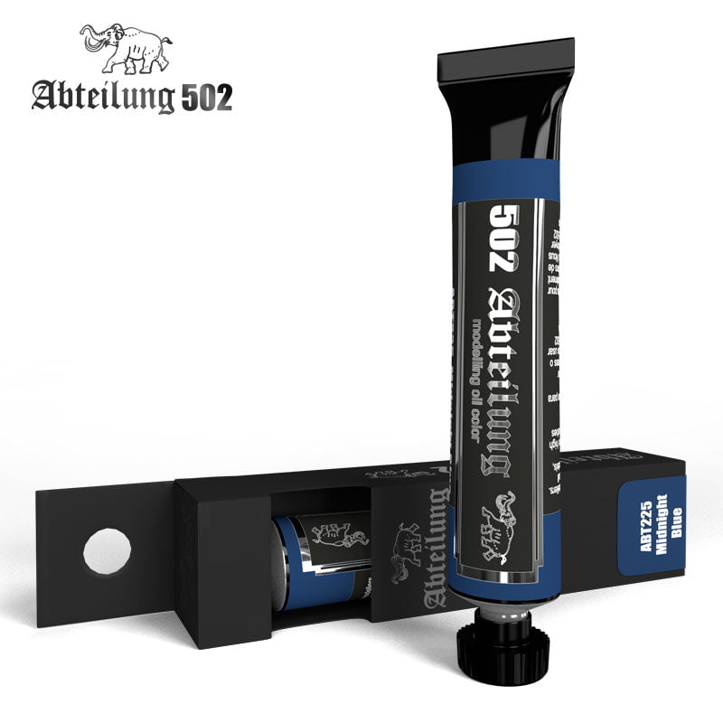 Abteilung 502 Paint - Oil Abteilung 502 225 Weathering Oil Paint Midnight Blue 20ml Tube