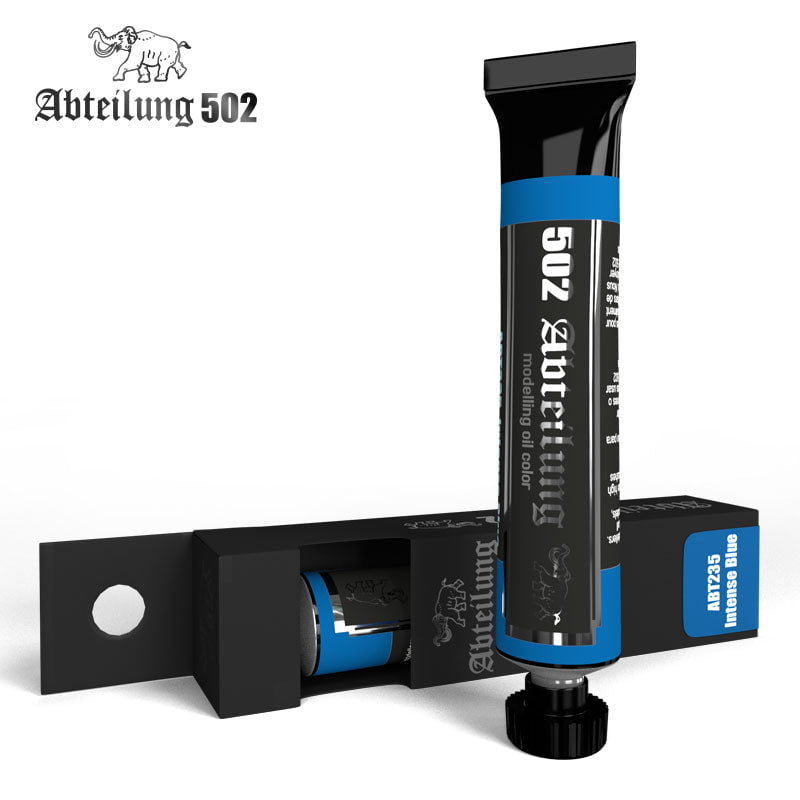 Abteilung 502 Paint - Oil Abteilung 502 235 Weathering Oil Paint Intense Blue 20ml Tube