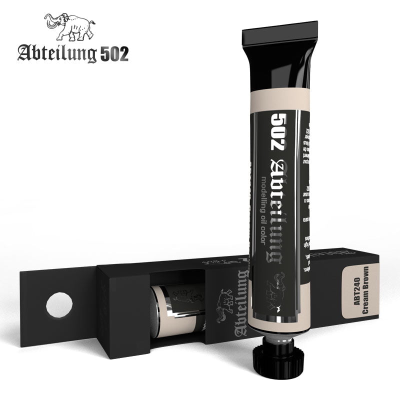 Abteilung 502 Paint - Oil Abteilung 502 240 Weathering Oil Paint Cream Brown 20ml Tube