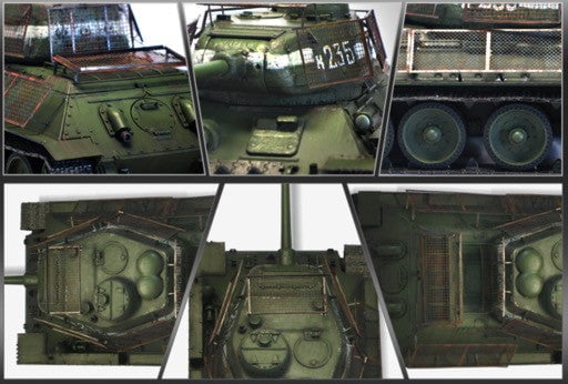 Academy MILITARY MODEL Academy 1/35 T34/85 No.183 Factory Tank Berlin 1945 Kit