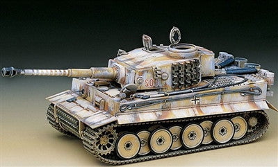 Academy MILITARY MODEL Academy 1/35 Tiger I Early Exterior Tank Kit