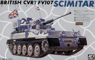 AFV Club MILITARY MODEL AFV Club 1/35 British CVRT FV107 Scimitar Tank Kit
