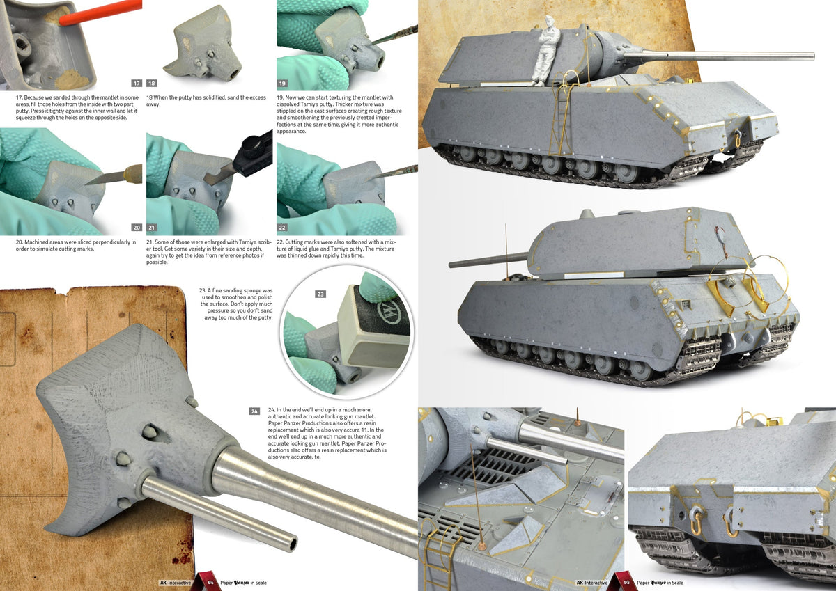 AK Interactive HOBBY PAINTS AK Interactive Books - Paper Panzer: Prototypes & What if Tanks Book
