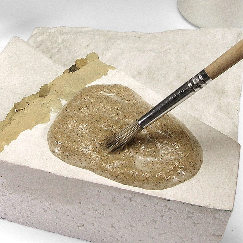 AK Interactive HOBBY PAINTS AK Interactive Diorama Series: Terrains Neutral Texture for Earth Acrylic 250ml Bottle