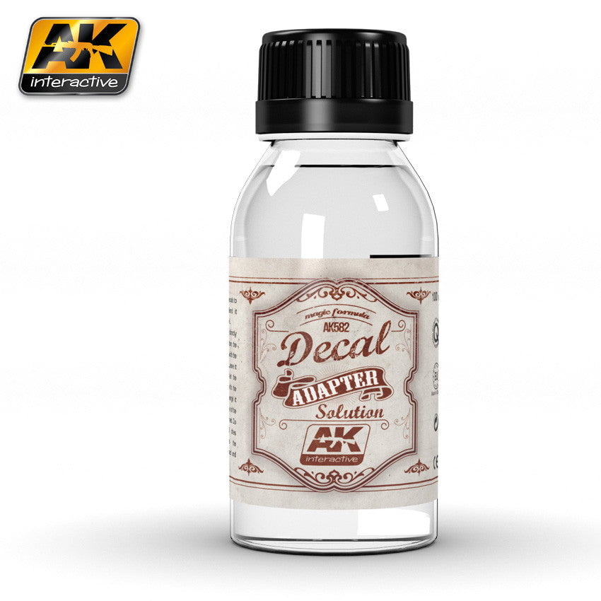 AK Interactive MODEL PAINTS AK Interactive Decal Adapter Solution 100ml Bottle