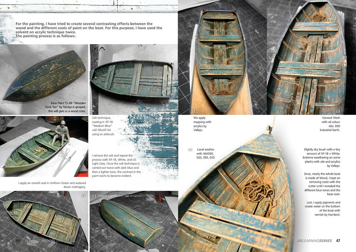 AK Interactive MODEL PAINTS AK Interactive Realistic Wood Effects Book