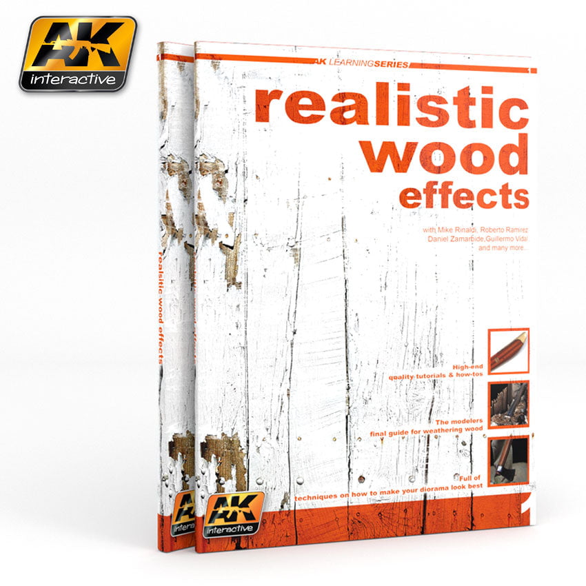 AK Interactive MODEL PAINTS AK Interactive Realistic Wood Effects Book