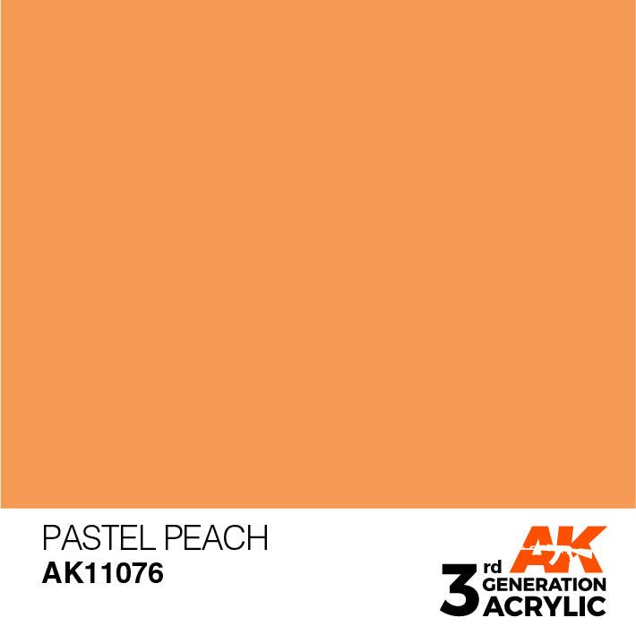AK Interactive Paint AK Interactive AK11076 3G Pastel Peach Acrylic Paint 17ml