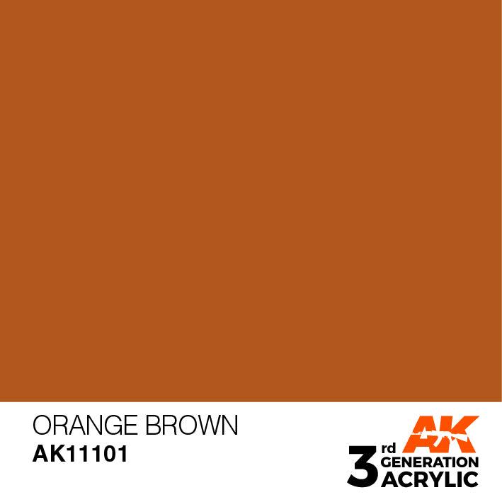 AK Interactive Paint AK Interactive AK11101 3G Orange Brown Acrylic Paint 17ml