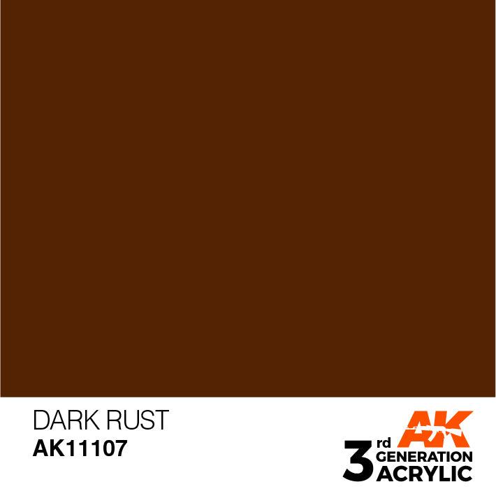 AK Interactive Paint AK Interactive AK11107 3G Dark Rust Acrylic Paint 17ml