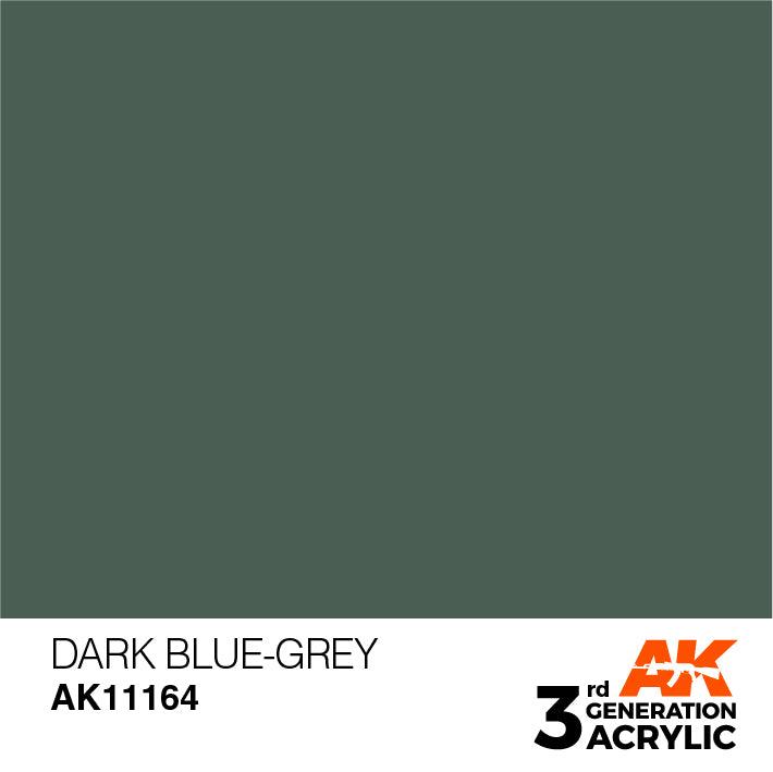 AK Interactive Paint AK Interactive AK11164 3G Dark Blue-Grey Acrylic Paint 17ml