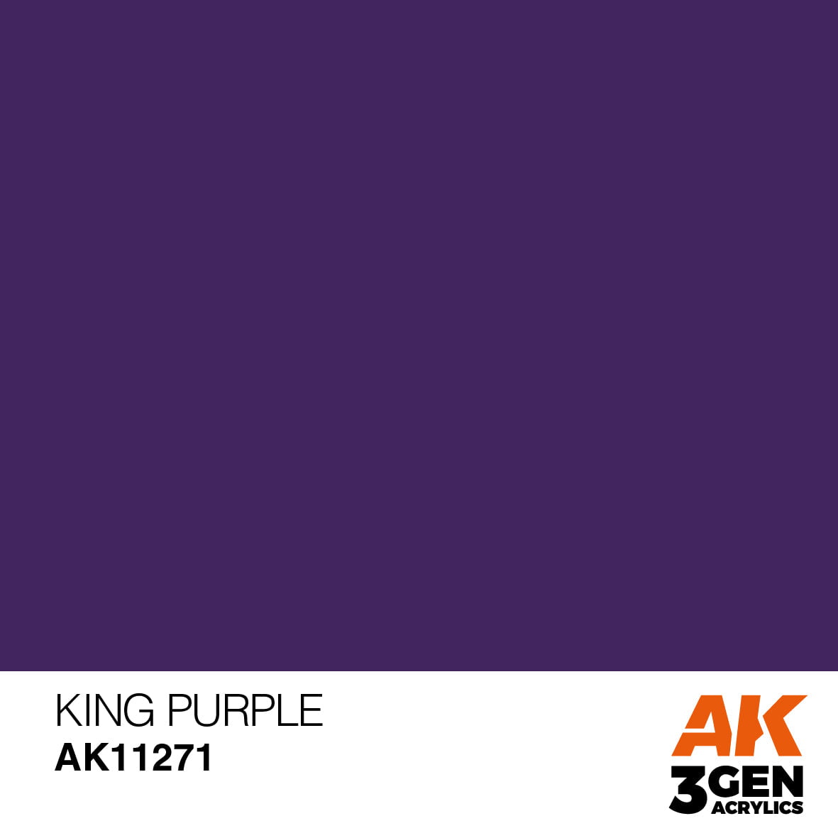 AK Interactive Paint AK Interactive AK11271 3G King Purple Punch Color Paint 17ml