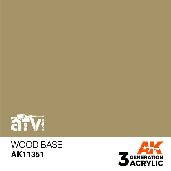 AK Interactive Paint AK Interactive AK11351 3G AFV Wood Base Paint 17ml