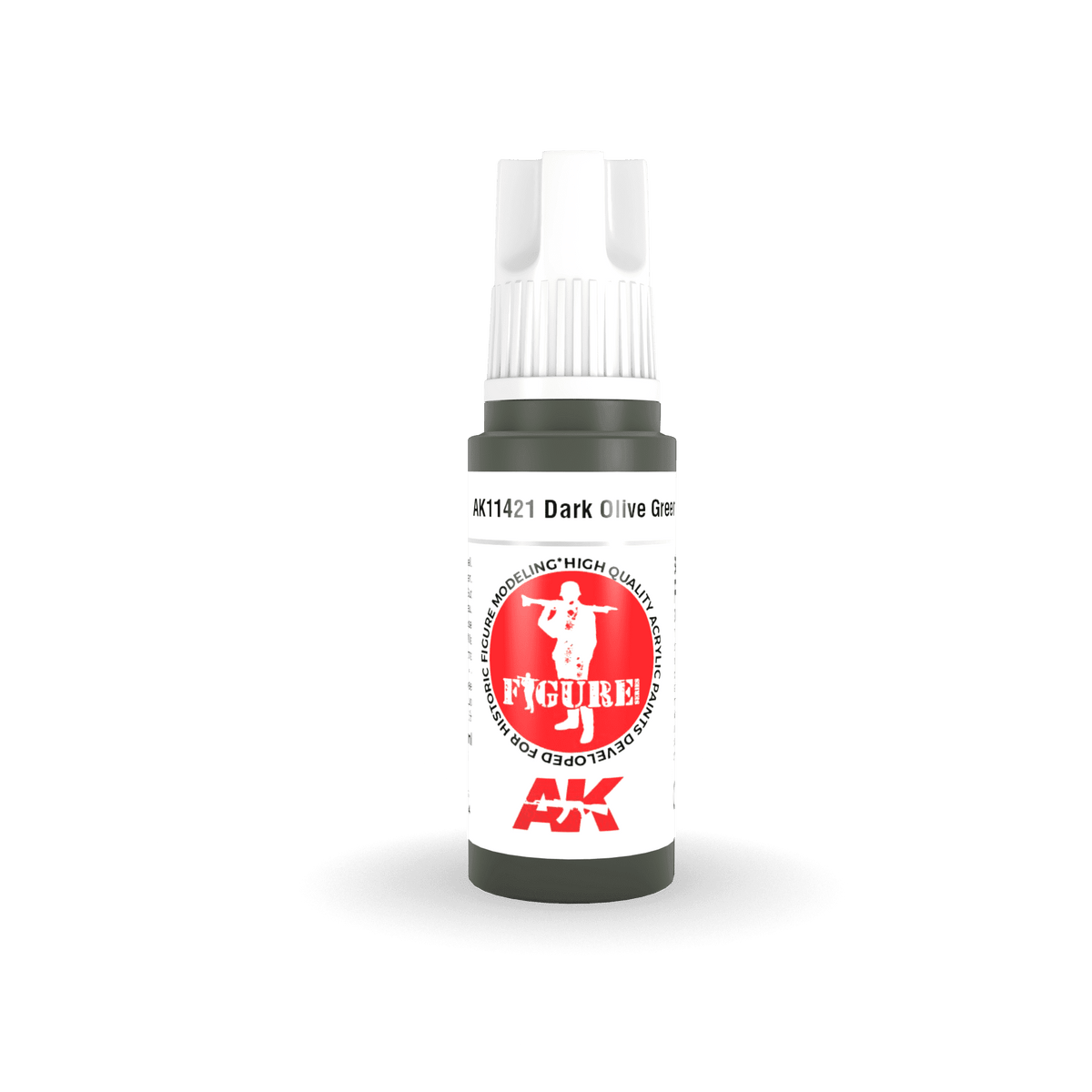AK Interactive Paint AK Interactive AK11421 3G Figure Dark Olive Green Paint 17ml