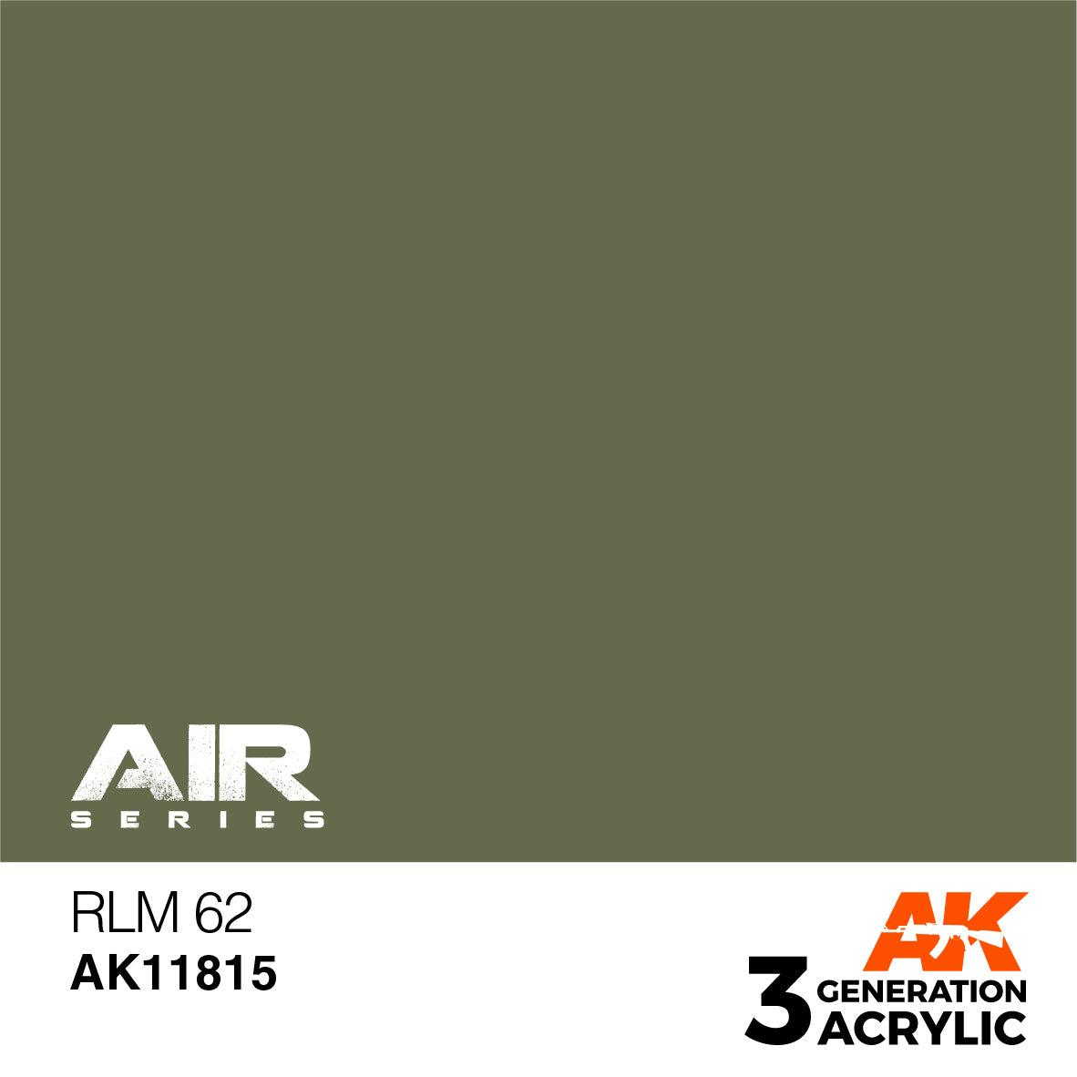 AK Interactive Paint AK Interactive AK11815 3G Air RLM 62 Paint 17ml
