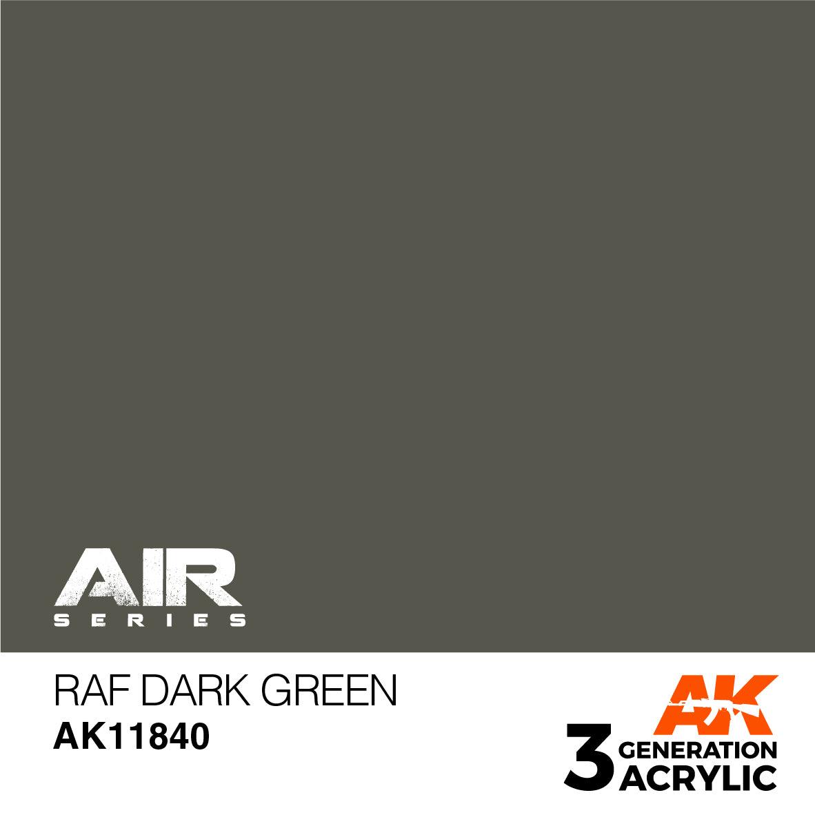 AK Interactive Paint AK Interactive AK11840 3G Air RAF Dark Green Paint 17ml