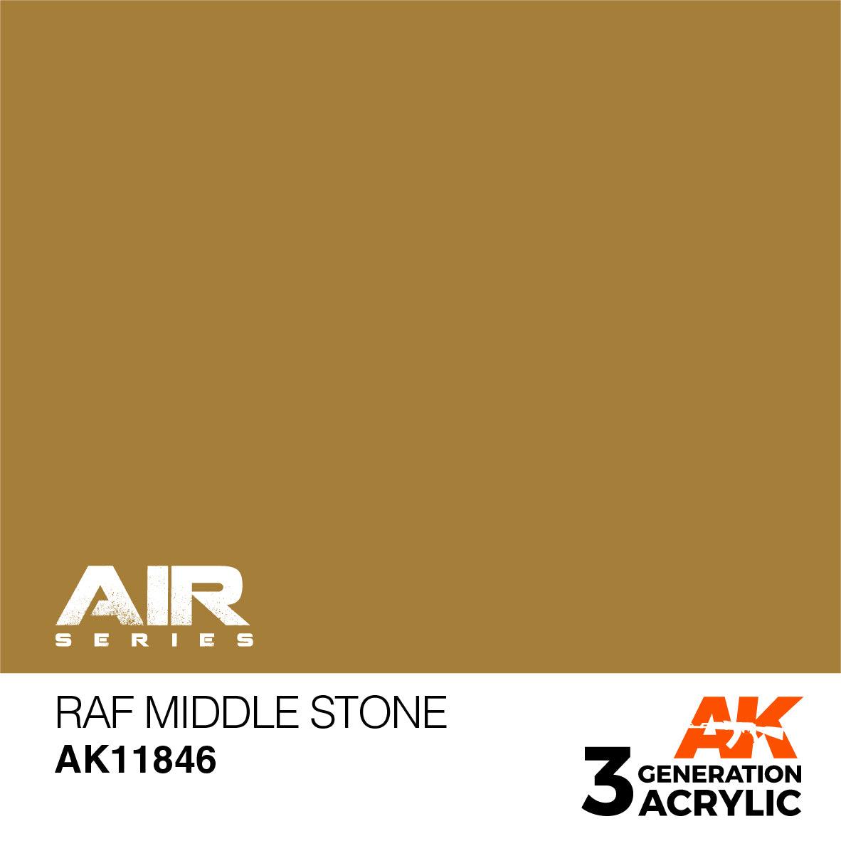 AK Interactive Paint AK Interactive AK11846 3G Air RAF Middle Stone Paint 17ml