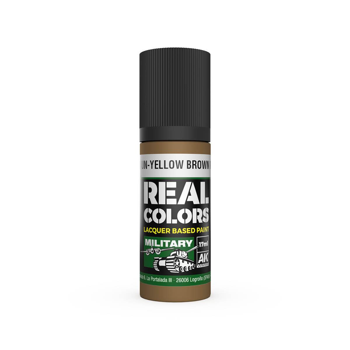 AK Interactive Paint AK Interactive RC861 Real Colors Gelbbraun-Yellow Brown RAL 8000 Paint 17ml