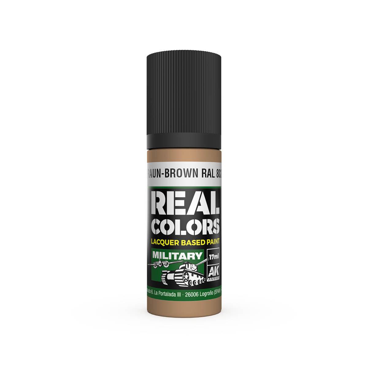 AK Interactive Paint AK Interactive RC865 Real Colors Braun-Brown RAL 8020 Paint 17ml