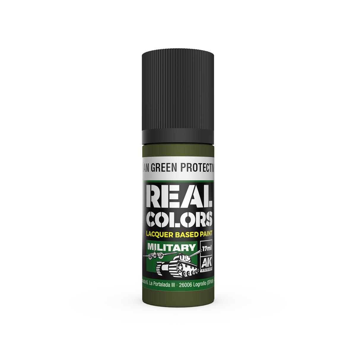AK Interactive Paint AK Interactive RC876 Real Colors Russian Green Protective 4BO Paint 17ml