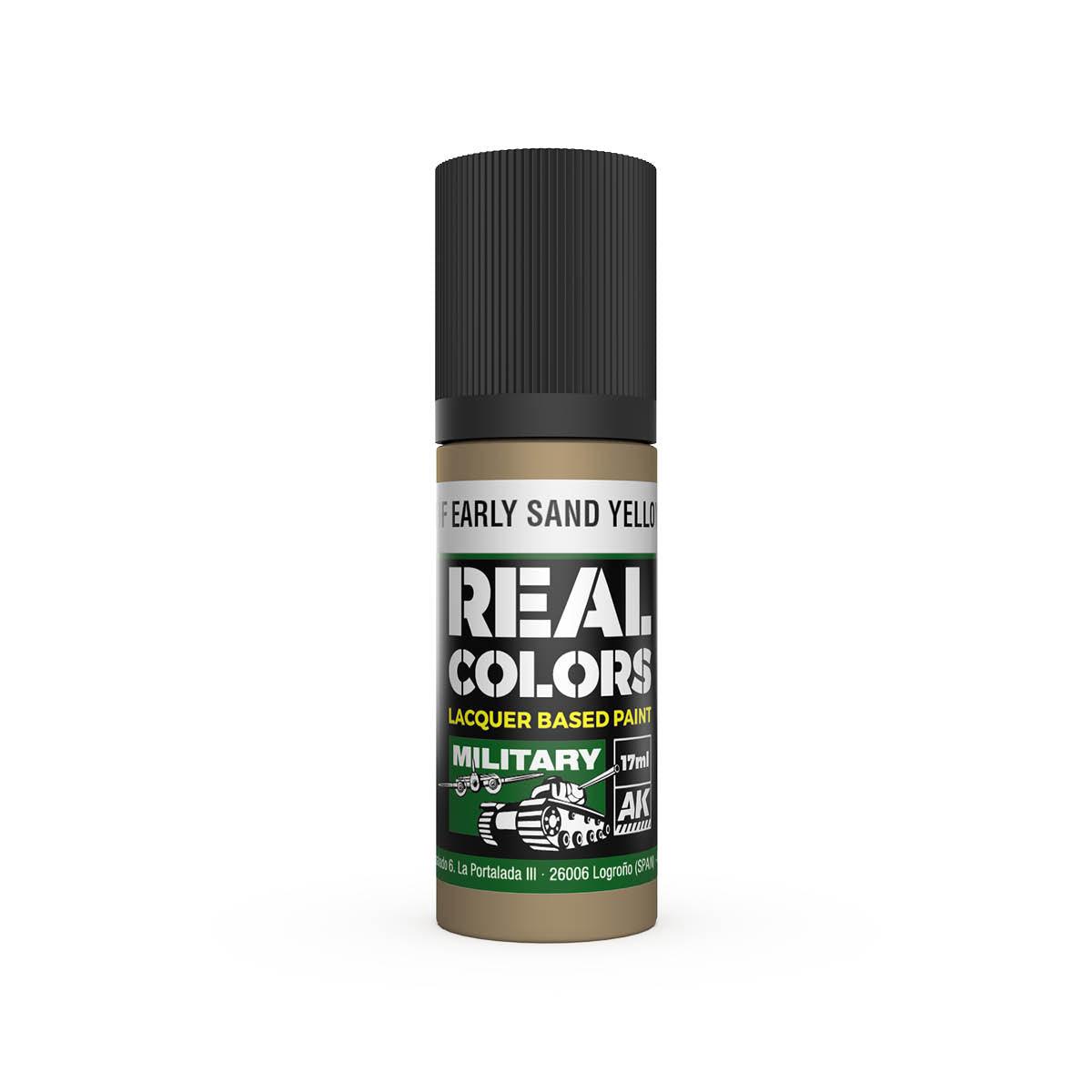 AK Interactive Paint AK Interactive RC880 Real Colors IDF Early Sand Yellow Paint 17ml