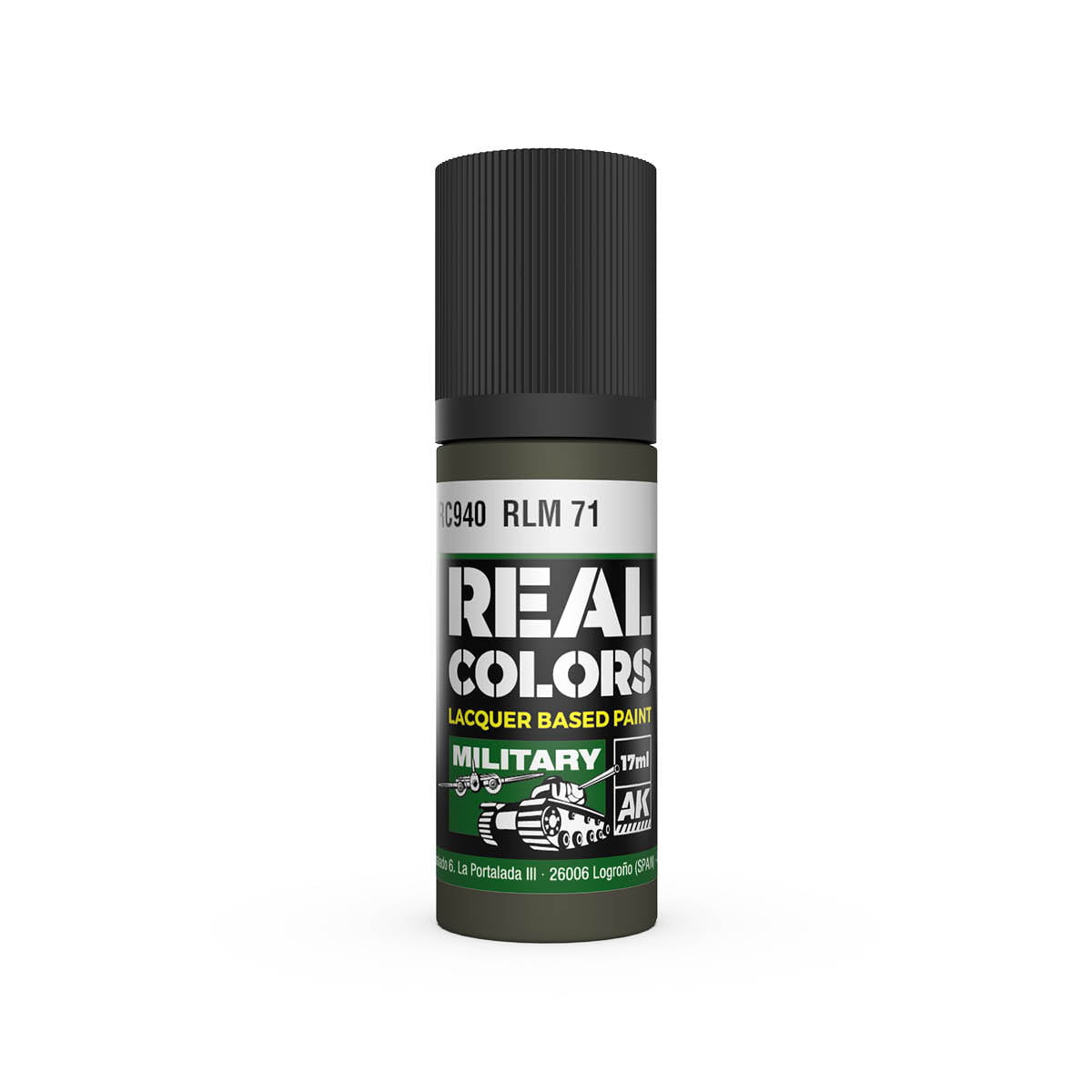 AK Interactive Paint AK Interactive RC940 Real Colors RLM 71 Paint 17ml
