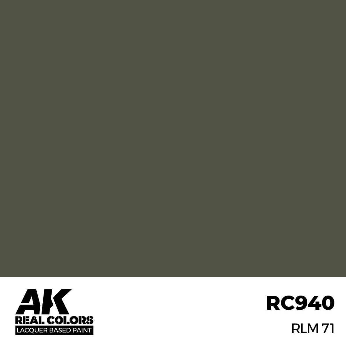 AK Interactive Paint AK Interactive RC940 Real Colors RLM 71 Paint 17ml