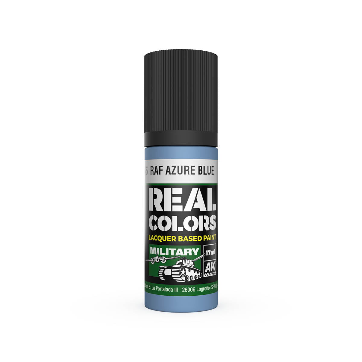 AK Interactive Paint AK Interactive RC965 Real Colors RAF Azure Blue Paint 17ml