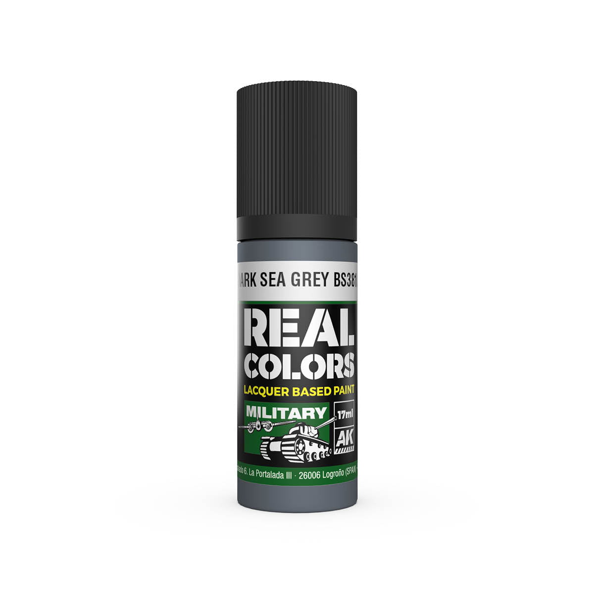 AK Interactive Paint AK Interactive RC970 Real Colors RAF Dark Sea Grey BS381C/638 Paint 17ml