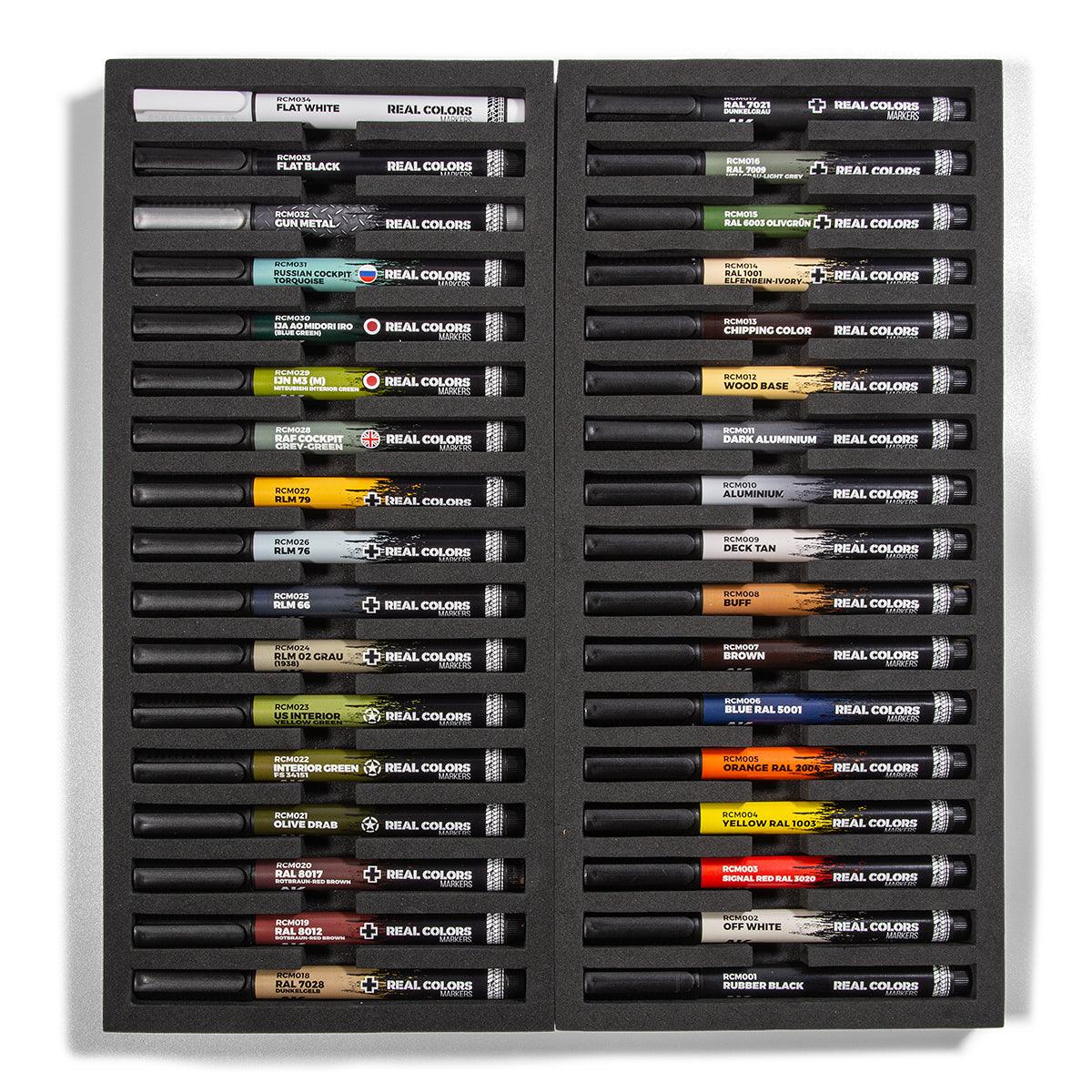 AK Interactive Paint AK Interactive RCM150 RC Markers Special Box (34pcs)