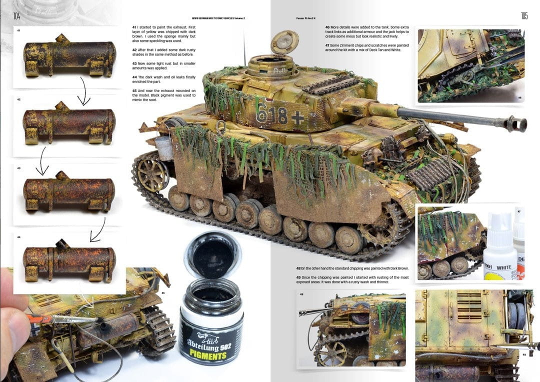 AKI Books HOBBY BOOKS AKI Books - WWII German Most Iconic SS Vehicles Vol. 2 Book