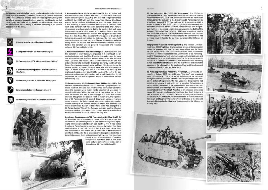 AKI Books HOBBY BOOKS AKI Books - WWII German Most Iconic SS Vehicles Vol. 2 Book