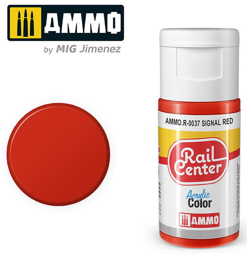 AMMO by MIG Jimenez AMMO R0037 Signal Red (15 ML) Acrylic Paints By Mig Jimenez