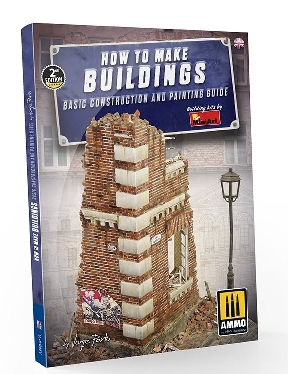 AMMO by MIG Jimenez Books & Reference AMMO by Mig 6135 How to Make Buildings Basic Construction & Painting Guide Book