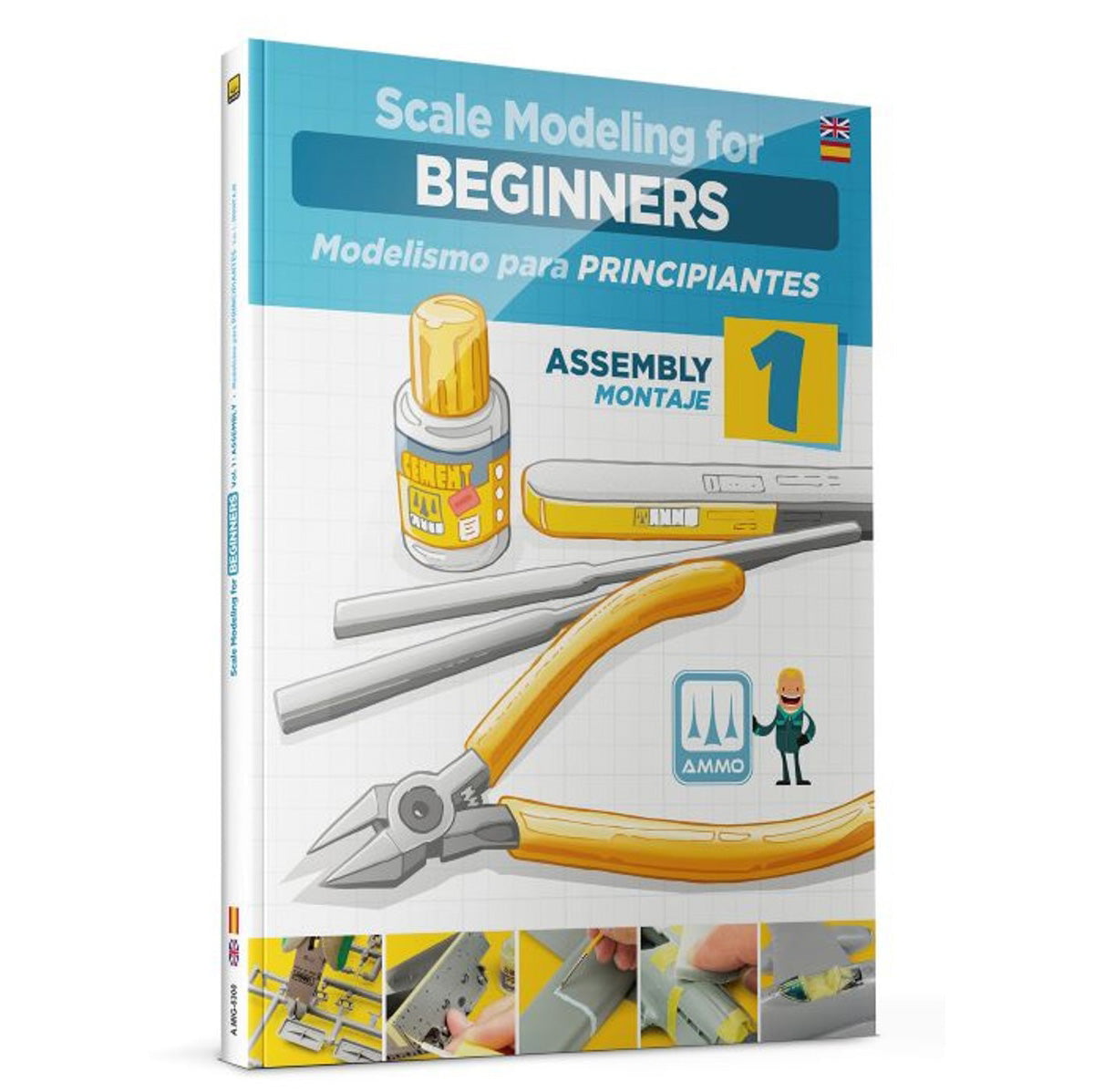 AMMO by MIG Jimenez Books & Reference AMMO by Mig 6300 Scale Modeling for Beginners Vol 1: Assembly (Limited Edition) Book