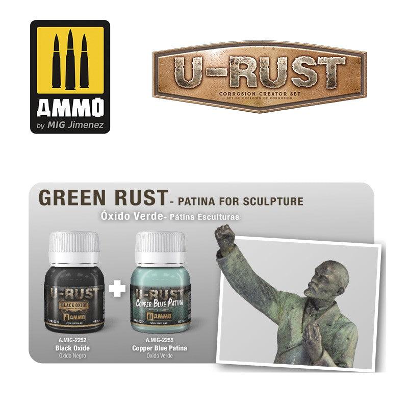 AMMO by MIG Jimenez Model Making AMMO by Mig 7460 U-Rust: Corrosion Creator Set (9 Bottles & Booklet)