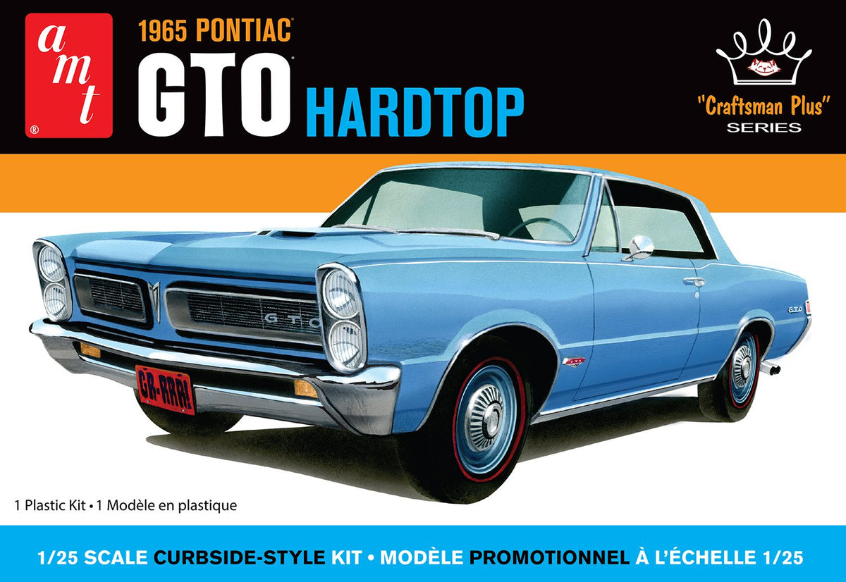 AMT Model Kits Other Models & More AMT 1965 Pontiac GTO Hardtop Craftsman Plus 1/25