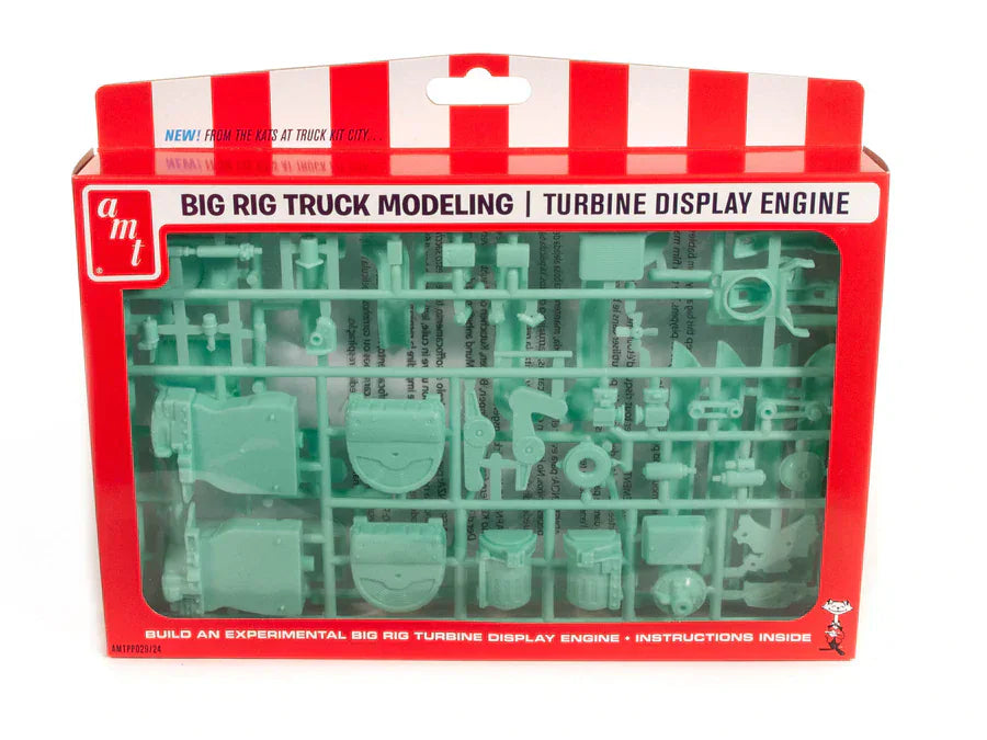 AMT Model Kits Other Models & More AMT Big Rig Turbine Engine Parts Pack 1/25