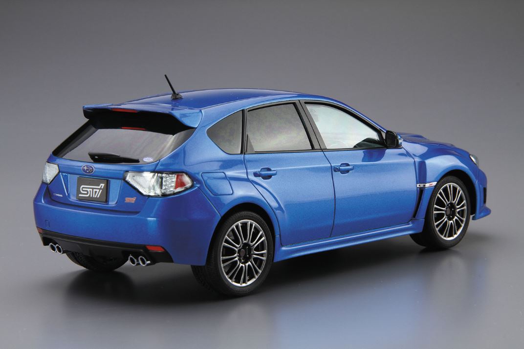 Aoshima MODEL CARS Aoshima 1/24 2010 Subaru GRB Impreza WRX STI 4-Door Car Kit