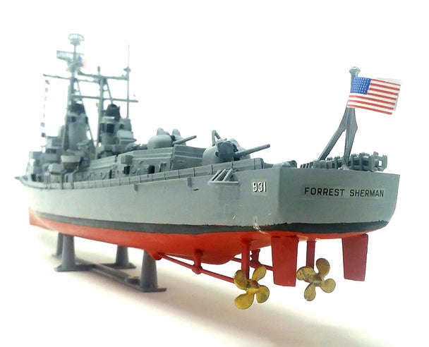 Atlantis MODEL SHIPS Atlantis USS Forrest Sherman Guided Missile Destroyer (formerly Revell) 1/320