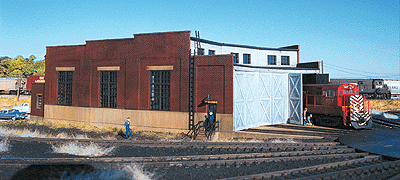 Atlas Building - Kit Atlas 709 HO Scale Roundhouse Kit